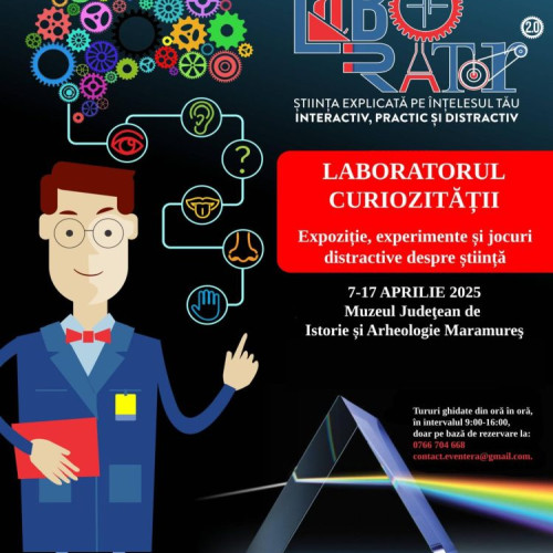 "Laboratorul curiozității" - o experiență educațională interactivă la Muzeul Județean de Istorie și Arheologie Maramureș