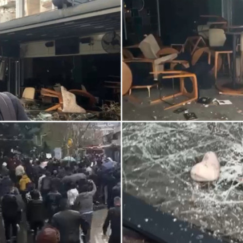 Proteste violente în Kocani, după incendiul devastator din clubul de noapte