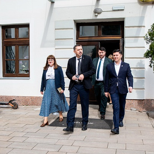 Vizita ministrului educației, Daniel David, în Satu Mare