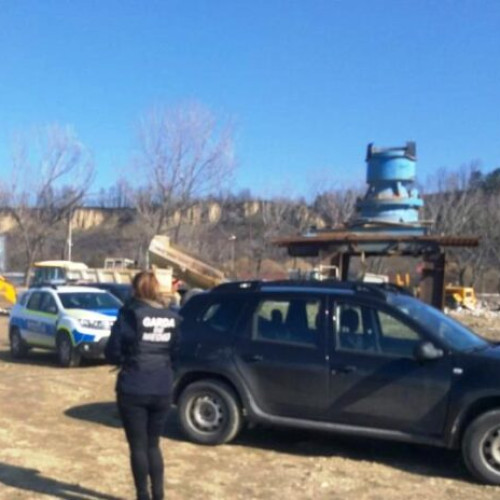 Garda Națională de Mediu a verificat balastierele din Vrancea