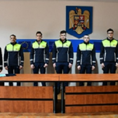 Cinci noi agenți de poliție s-au alăturat Inspectoratului de Poliție Județean Maramureș