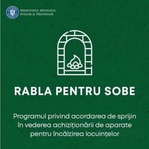 Programul &quot;Rabla pentru sobe&quot; 2025 lansat în Bihor
