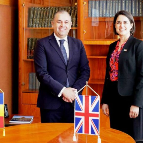 Vizita oficială a Rebeccai Shah la Consiliul Județean Vrancea