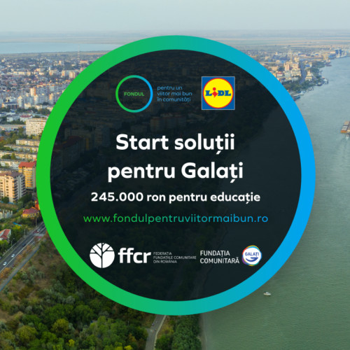 Program național de finanțare pentru comunități, lansat la Galați