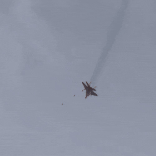 Imagini cu avionul MiG-29 al Ucrainei în acțiune