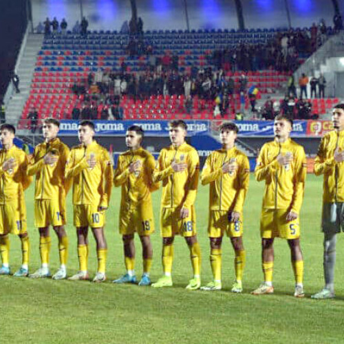 Naționala U20 a României revine pe teren în martie