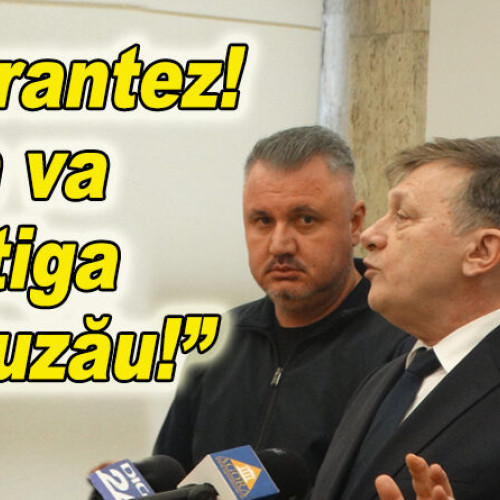 Campania lui Crin Antonescu începe la Buzău