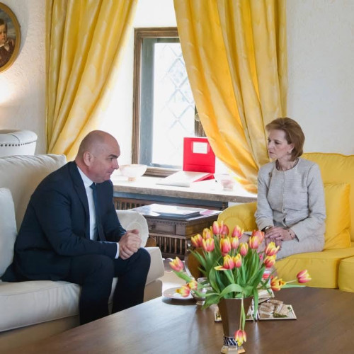Întâlnire importantă între Custodele Coroanei și Președintele interimar al României