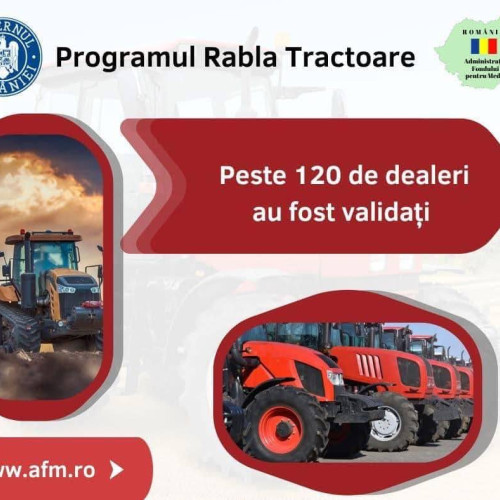 Programul Rabla pentru Tractoare a început pentru fermieri