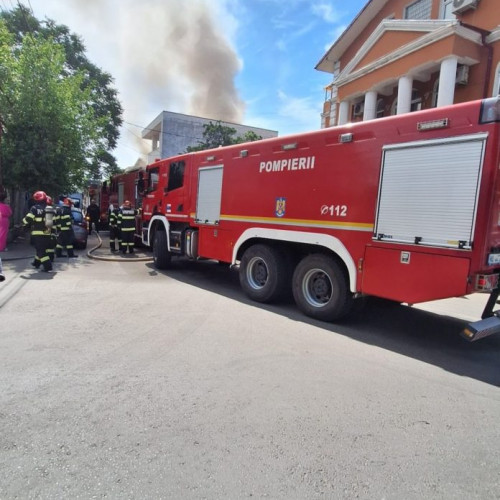 Incendiu la Spitalul de Psihiatrie Alexandru Obregia din București
