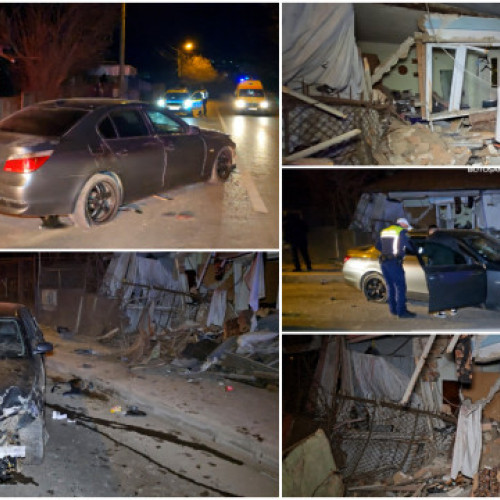 Accident cu pagube materiale semnificative în Botoșani