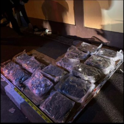 Bărbat reținut în București cu 27 kg de canabis și 2 kg de cocaină