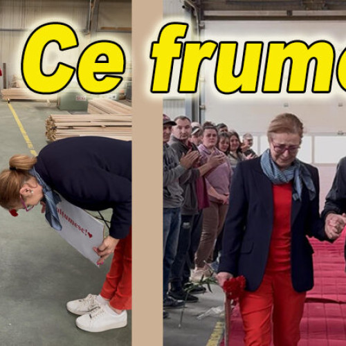 Moment emoționant pentru un pensionar la Satu Mare