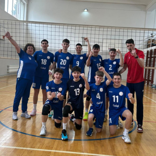 Cele mai bune echipe de volei cadeti au participat la semifinalele Campionatului Național