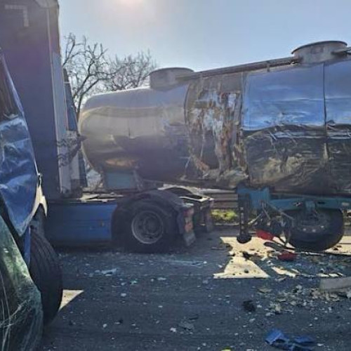 Accident rutier în Bucea, județul Cluj