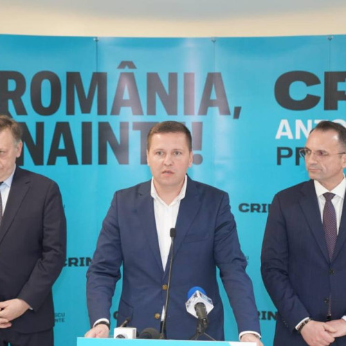 Crin Antonescu, sprijinit de Marcel Ciolacu, la Târgoviște