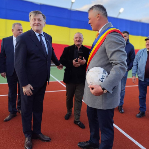 Inaugurarea Bazei Sportive din Darmanesti