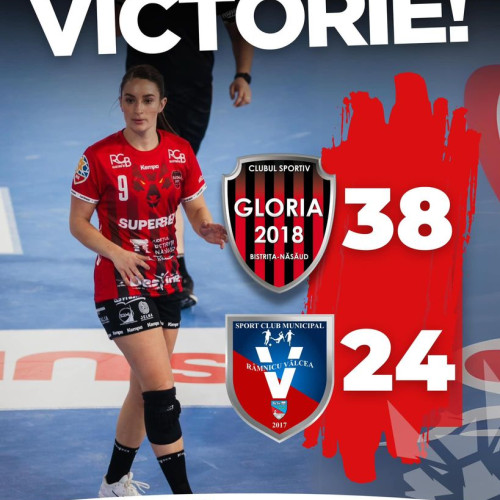 Echipa bistrițeana câștigă meciul cu 38-24