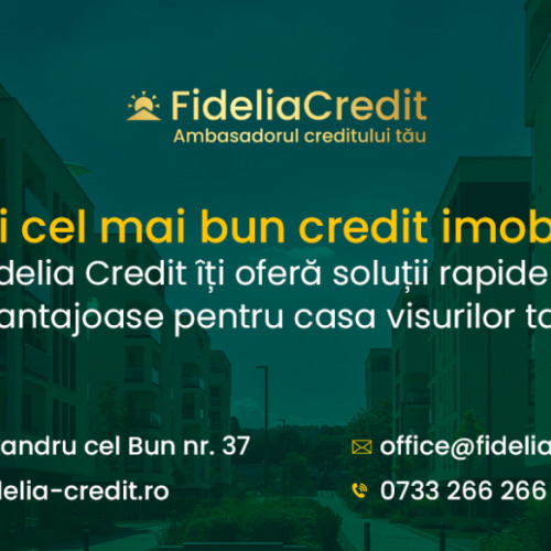 Consultanță gratuită pentru credite imobiliare în Iași