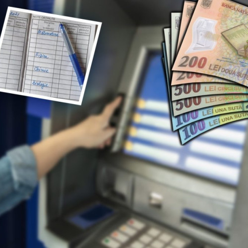 Românii primesc 338 de lei pe carduri pentru bursele elevilor