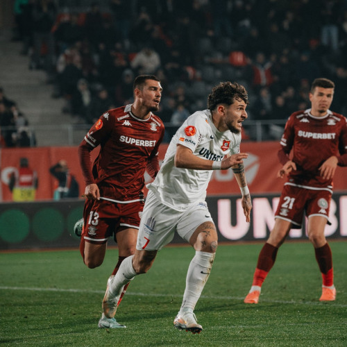 FC Rapid București sancționat pentru incidentele din meciul cu Hermannstadt