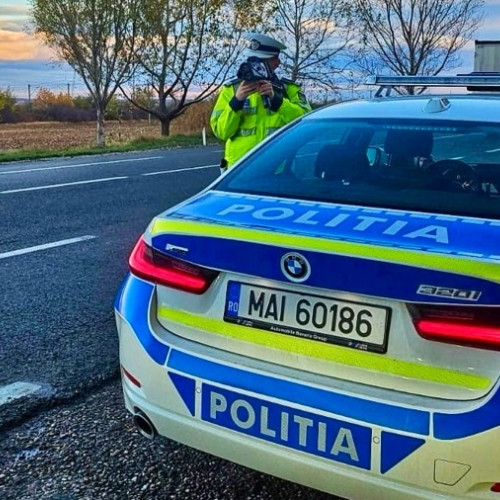 Poliția a oprit un șofer cu permis expirat în Nicolae-Bălcescu