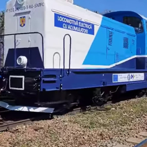 CFR Brașov finalizează prima conversie a unei locomotive diesel în electrică pe baterii