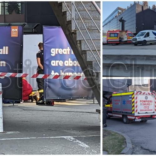 Incident tragic în parcarea Iulius Mall Cluj