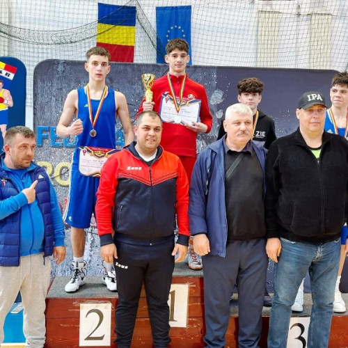 Sportivii CS Unirea Focșani strălucesc la Cupa României la box