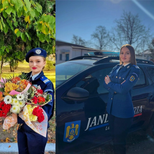 Maria-Elena Geacar: Un exemplu de curaj în Jandarmeria Gorj