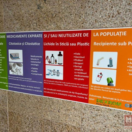 Colectarea medicamentelor expirate, o provocare pentru cetățeni