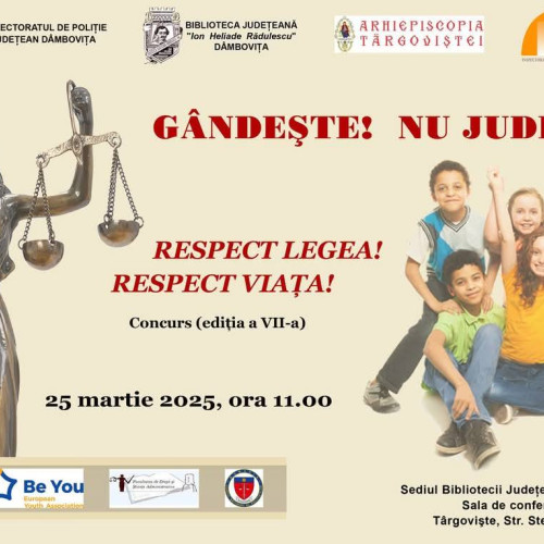 Concurs pentru elevii de liceu la Dâmbovița