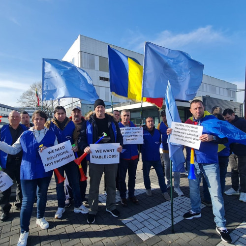 Proteste planificate la Santierul Naval Damen Mangalia