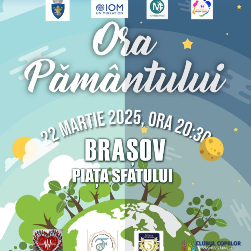 Peste 17.000 de tineri marchează Ora Pământului în România și Republica Moldova