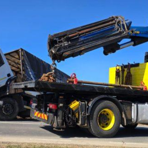 Accident grav de camion în Vorona