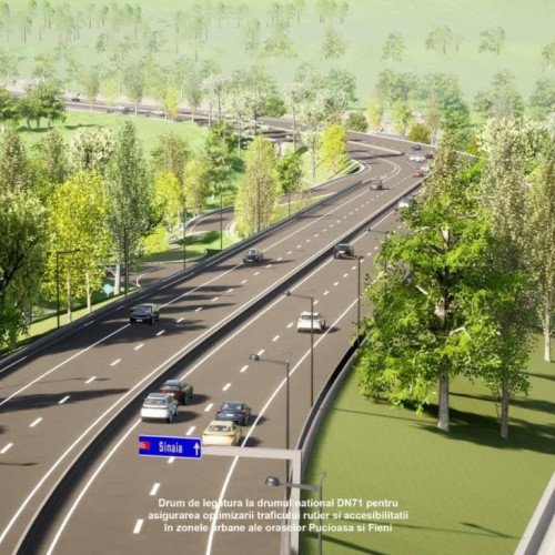 Semnarea contractului pentru Centura orașelor Pucioasa și Fieni