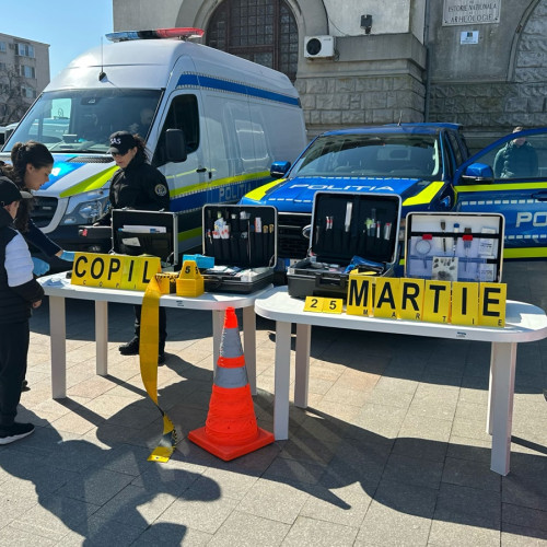 Poliția din Constanța sărbătorește Ziua Poliției Române în Piața Ovidiu