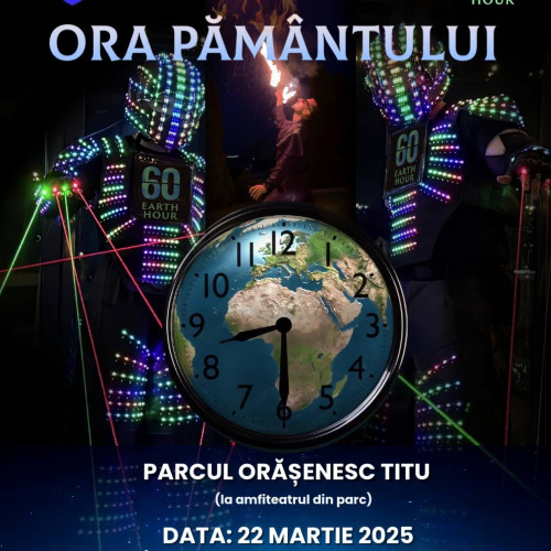 Primăria Titu sărbătorește Ora Pământului cu un spectacol deosebit