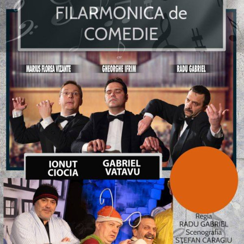 Spectacol de comedie "Filarmonica de comedie" pe 24 martie