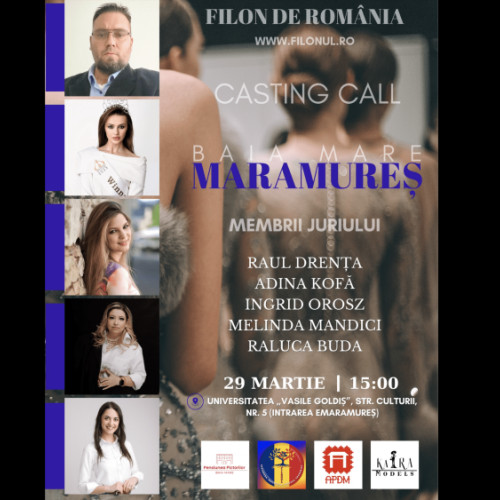 Baia Mare găzduiește castingul Filon de România în 2025