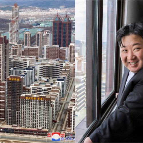 Noul cartier de zgârie-nori din Phenian, un simbol al evoluției Coreei de Nord