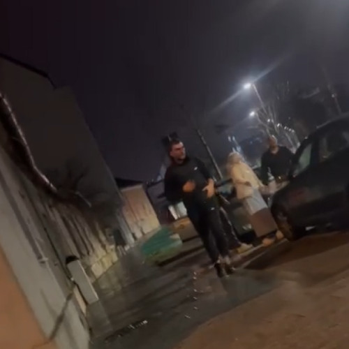 Incident violent pe strada București din Cluj