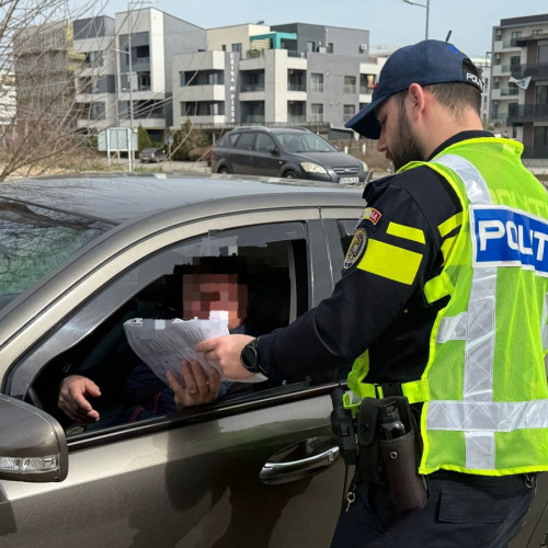 Trei șoferi identificați de poliție în Constanța