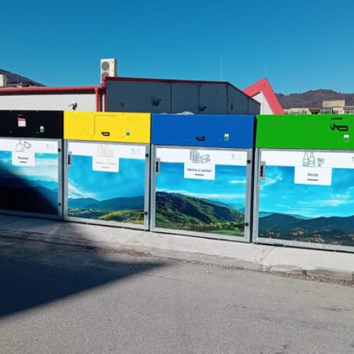 Insule ecologice digitalizate la Vulcan pentru colectarea deșeurilor