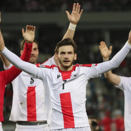 Georgia învinge Armenia cu 6-1 în barajul Ligii Națiunilor