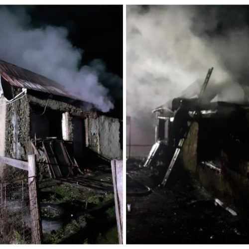 Incendiu devastator la Santejude, fără victime