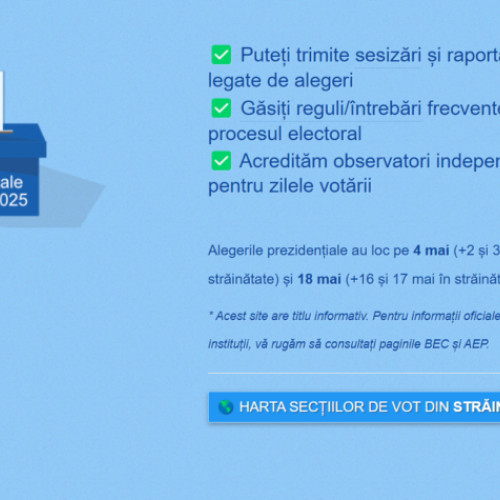 Expert Forum lansează platforma votcorect.ro pentru alegerile prezidențiale din 2025