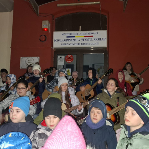 Ora Pământului sărbătorită la Școala Gimnazială "Sfântul Nicolae" din Vânători