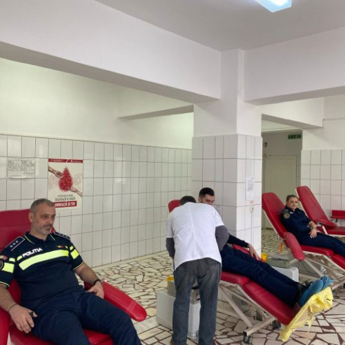 Campania de donare de sânge "Împreună putem salva vieți" a început în Vrancea