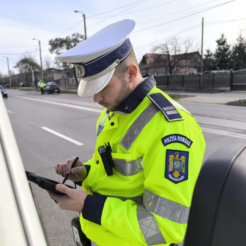 Tânăr prins la volan sub influența alcoolului